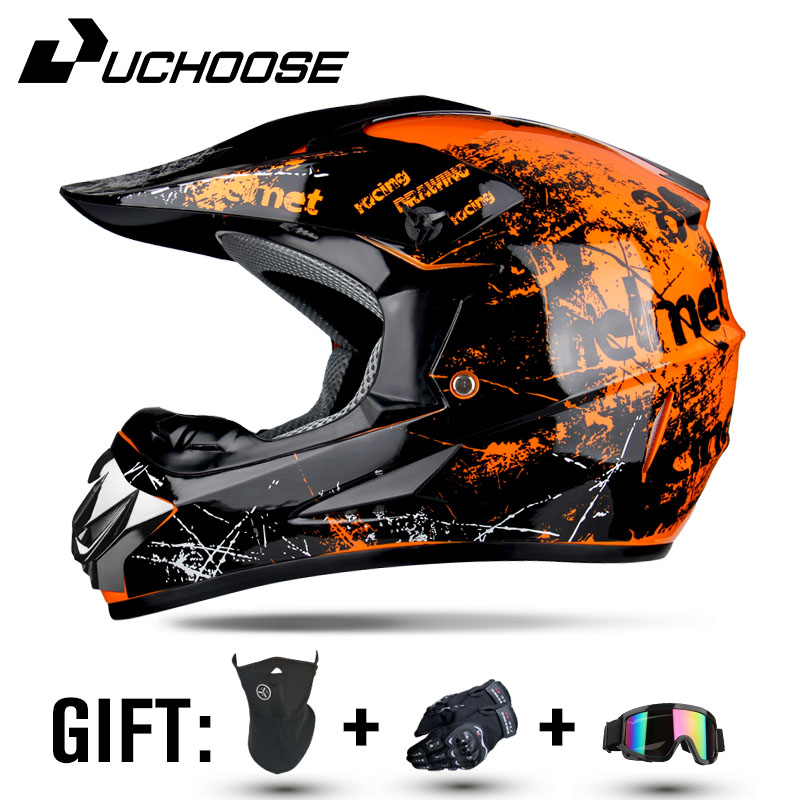 Full Face Motorcycle Helmet With Bluetooth - Шлем мотоциклетный профессиональный в горошек для