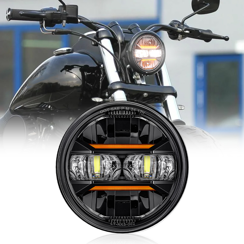 Universal Motorcycle Led Headlight Projector - Универсальная автомобильная мотоциклетная 5,75-дюймовая светодиодная фара