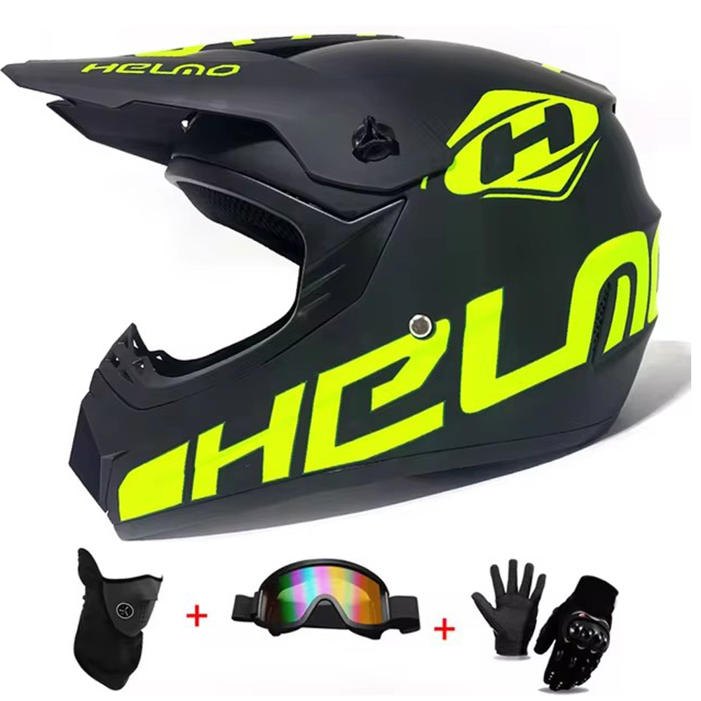 Комплект шлемов для мотокросса – обзор и цена Off Road Motocross Helmet Goggles Set