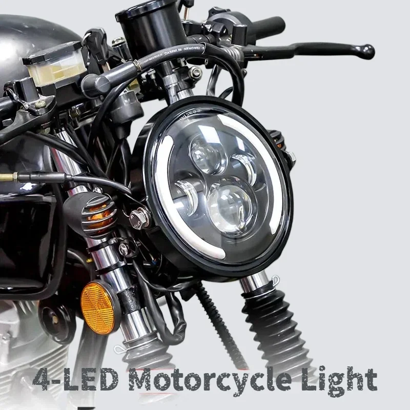 TCYATO 50 Вт, 7-дюймовая (17,7 – обзор и цена Universal Motorcycle Led Headlight Projector