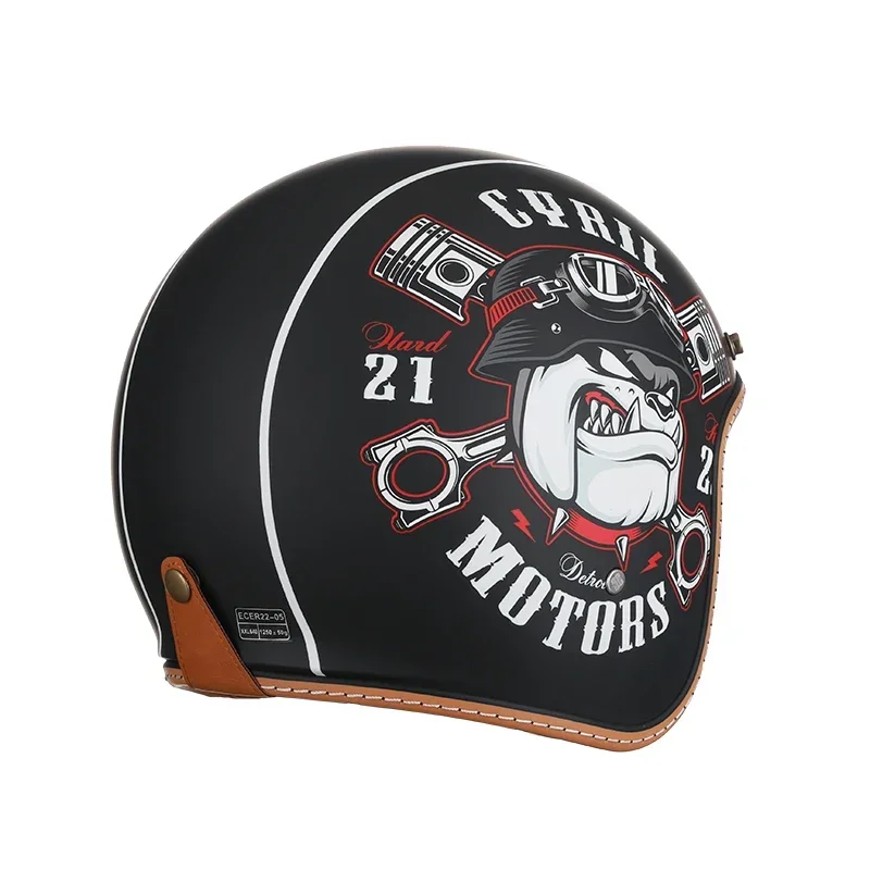 Ретро 3/4 полумотоциклетный шл – обзор и цена Full Face Motorcycle Helmet With Bluetooth