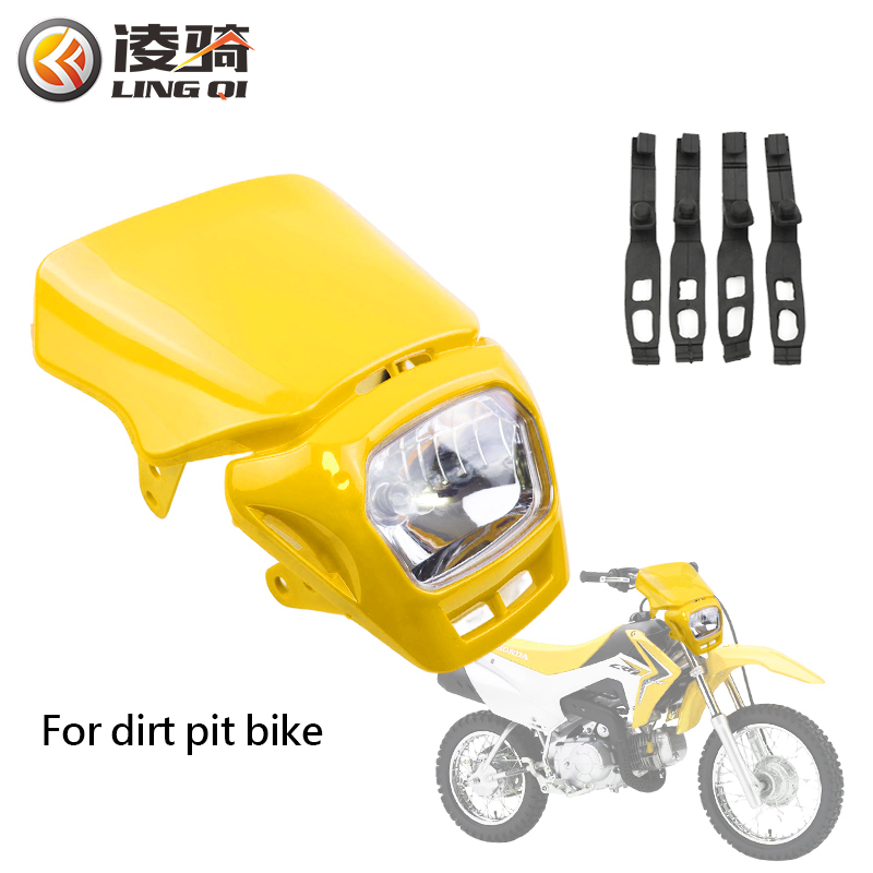 LINGQI 12 В 35 Вт светодиодные – обзор и цена Universal Motorcycle Led Headlight Projector